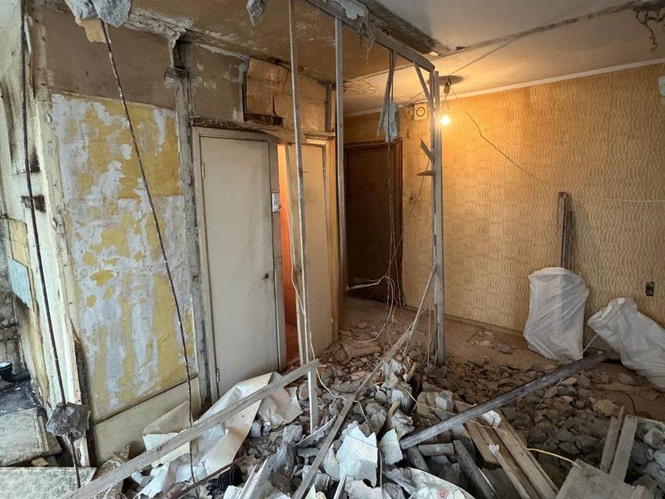 Демонтаж перегородок