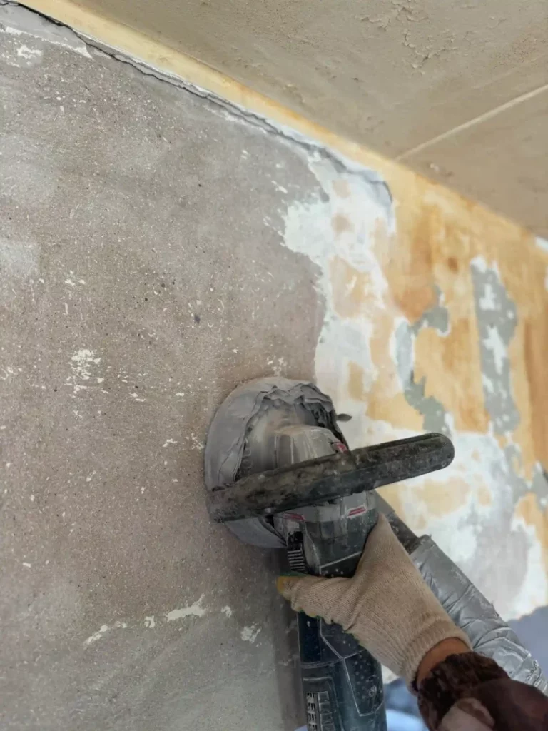 шлифовка стен и потолков